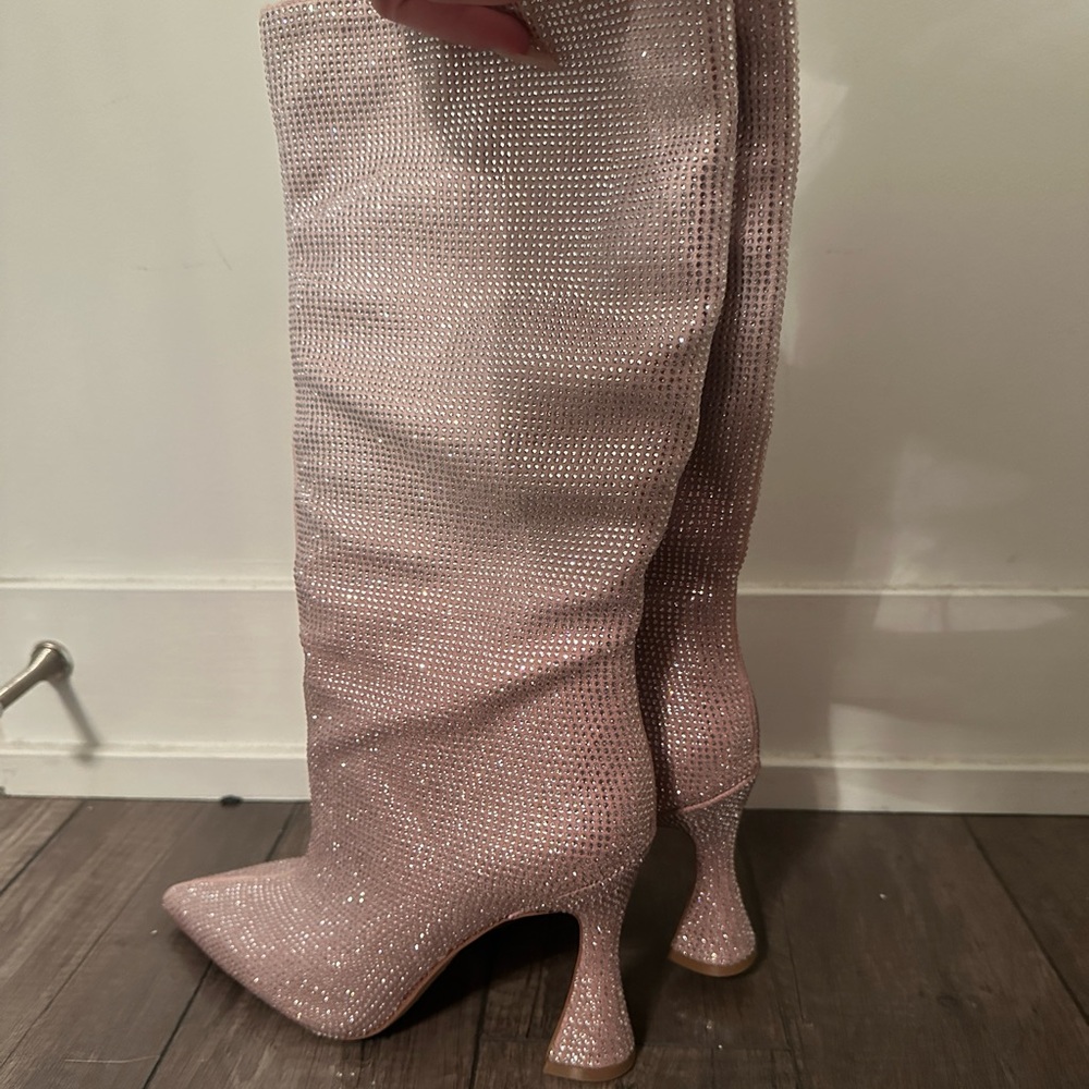 NEW Rhinestone boots - Picture 5 of 10